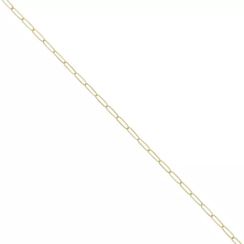 Catena maglia rettangolo 1.7 mm Gold filled x50cm