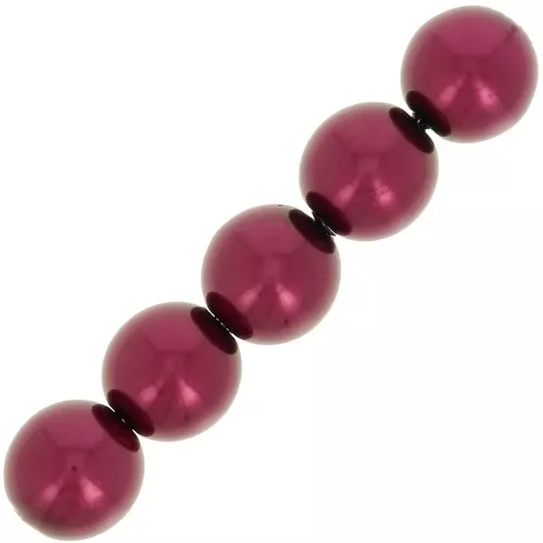 Perline mm. 6 Bordeaux x50