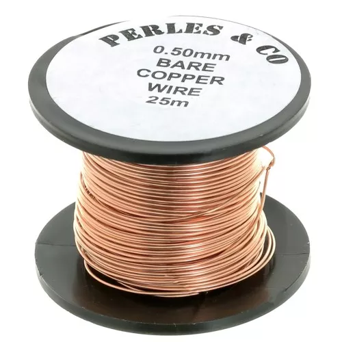 Filo di rame 0.50 mm nudo x 25 m