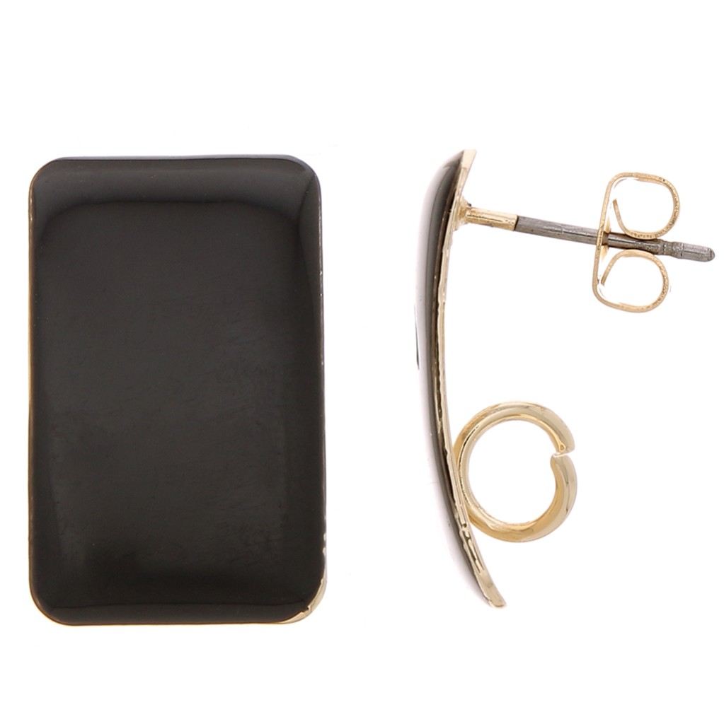 Orecchini in argento sterling con ambra baltica color cognac