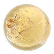 Tonda Murano mm.  6 foglio di oro Crystal x1|raw }}