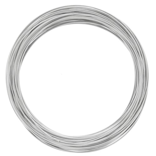 Bracciale molla 60 mm - rodiato x112 giri