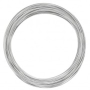 Bracciale molla 60 mm - rodiato x112 giri|raw }}