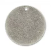 Zecchino liscio mm. 20 argentato brunito x1