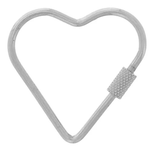 Chiusura a vite cuore 33x34 mm in acciaio inossidabile 304 x1