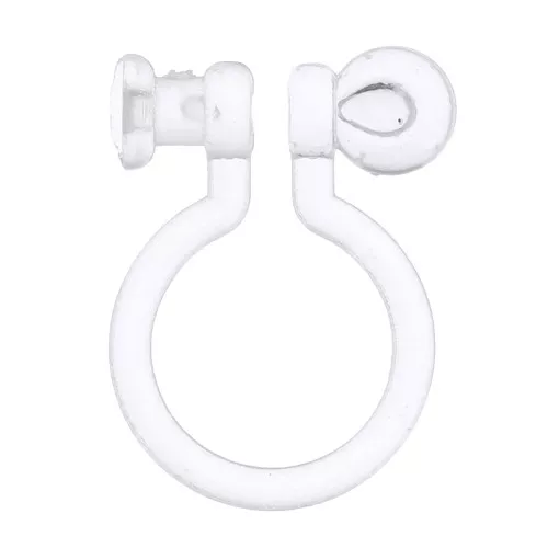 Convertitore di orecchini a perno in clips - Earring converter findings x10