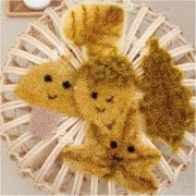 Creative Bubble - Filo per uncinetto per spugna Tawashi - Ocra x50g