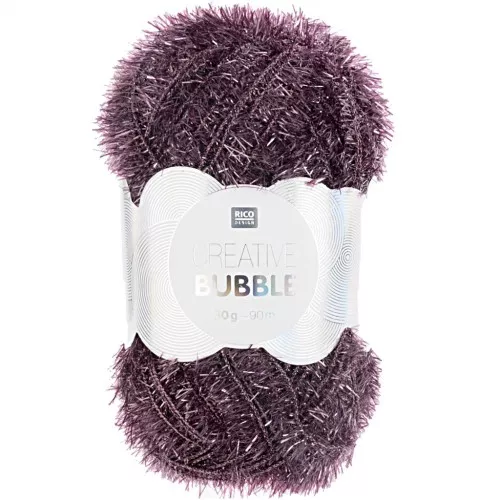 Creative Bubble - Filo per uncinetto per spugna Tawashi - Viola x50g