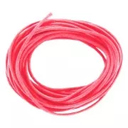 Filo di cotone cerato mm. 2 Red Fucsia x m. 5
