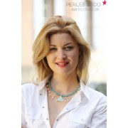 Filo di cotone cerato mm. 1 Light Turquoise x m. 5