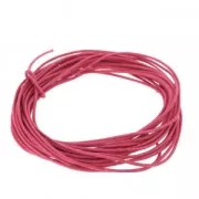 Filo di cotone cerato mm. 1 Rosa Fucsia x m. 5