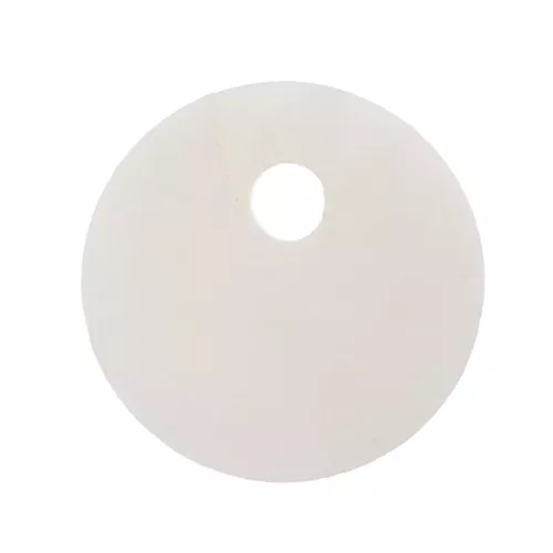 Zecchini rotondi di madreperla 10 mm - Naturale x10