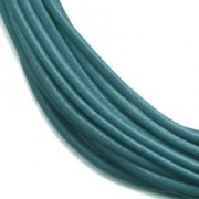 Cordone cuoio mm. 1 Dark Blue Jean x m. 2.95|raw }}