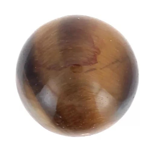 Cabochon rotondo pietra semipreziosa di 5mm - occhio di tigre x1