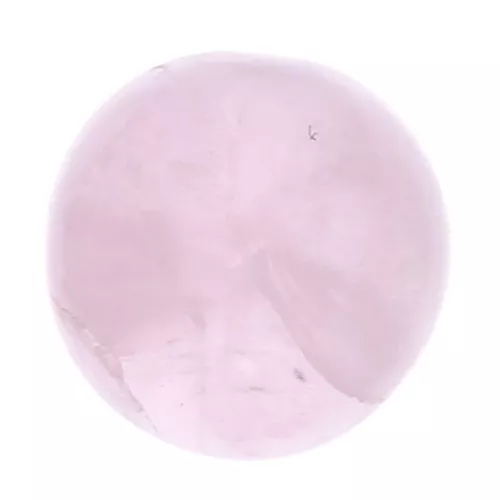Cabochon rotondo pietra semipreziosa di 5mm - Quarzo rosa x1