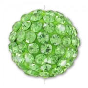 Tonda plastilina strass coreano mm.  14 Peridot  x1|raw }}