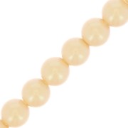 Perle Preciosa - Round Maxima - 4 mm - Pearlescent Yellow x30
