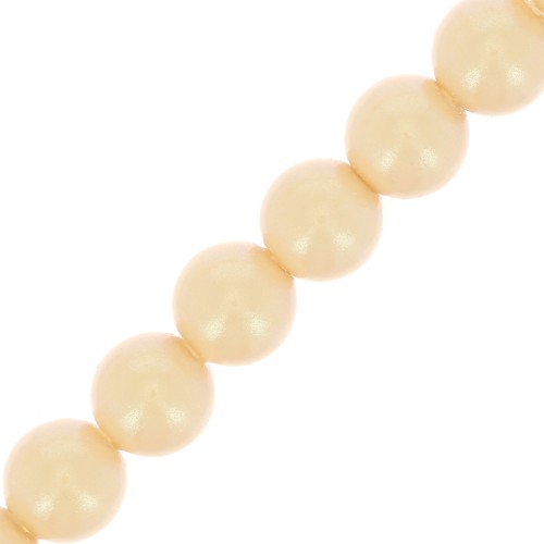Perle Preciosa - Round Maxima - 4 mm - Pearlescent Yellow x30