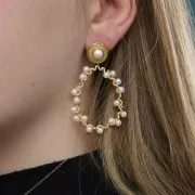 Perle Preciosa - Round Maxima - 4 mm - Pearlescent White x30