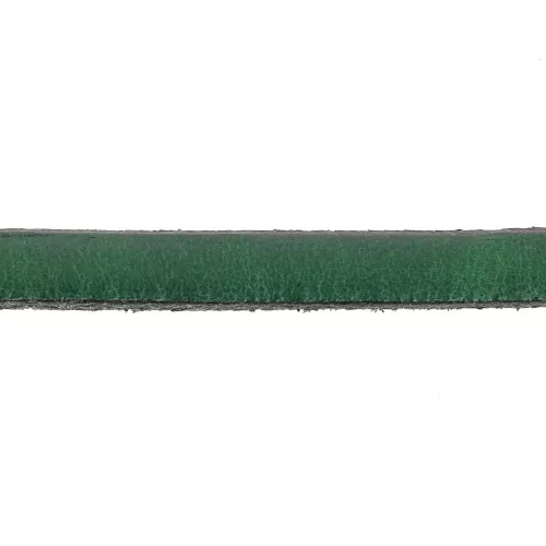 Laccetto cuoio mm. 5x2 Dark Green x30cm