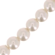 Perle Preciosa - Round Maxima - 4 mm - Pearl Effect Creamrose x30