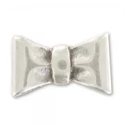 Passante per laccetto da mm. 5 nodo argentato brunito x1