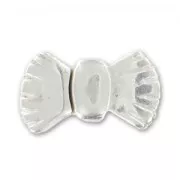 Chiusura magnetica nodo per laccetto mm. 5 argentato x1