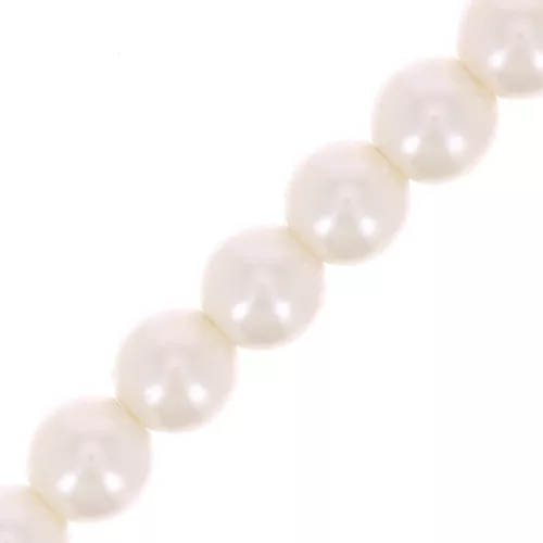 Perle Preciosa - Round Maxima - 4 mm - Pearl Effect Light Creamrose x30