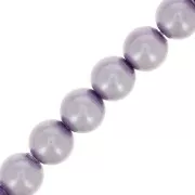 Perle Preciosa Round Pearl Maxima - 5 mm - Pearl Effect Lavender x25