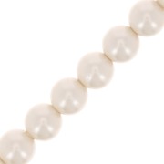 Perle Preciosa - Round Maxima - 6 mm Pearl Effect Creamrose x20|raw }}