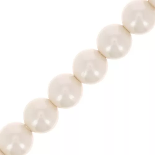 Perle Preciosa - Round Maxima - 6 mm Pearl Effect Creamrose x20