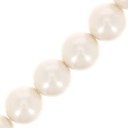 Perle Preciosa Round Pearl Maxima - 8 mm Pearl Effect Creamrose x10|raw }}