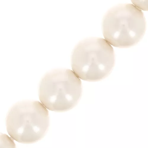 Perle Preciosa Round Pearl Maxima - 8 mm Pearl Effect Creamrose x10