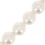 Perle Preciosa Round Pearl Maxima - 8 mm Pearl Effect Light Creamrose x10