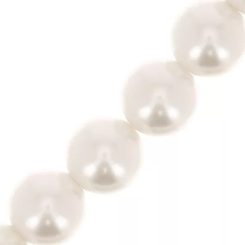 Perle Preciosa Round Pearl Maxima - 8 mm Pearl Effect Light Creamrose x10