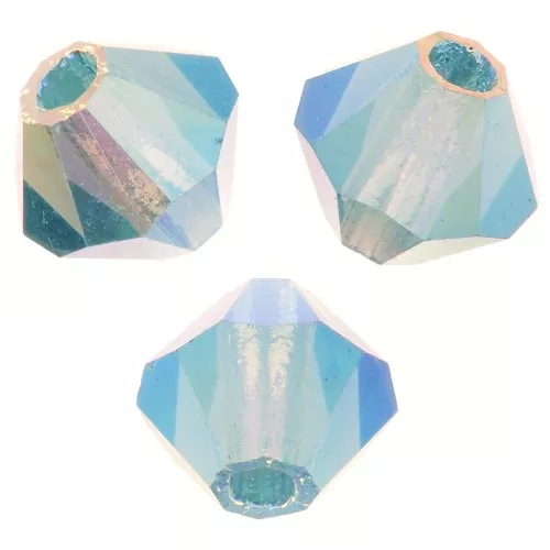 Biconi Preciosa 4 mm - MC Bead Rondell - Indicolite AB 2X x30