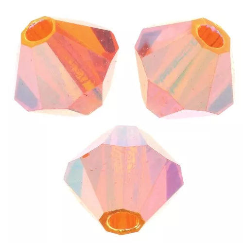 Biconi Preciosa 4 mm - MC Bead Rondell - Sun AB 2X x30
