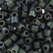 Toho Hex Cut 8/0 TH08-84F- Frosted Metallic Iris Green/Brown x8g|raw }}