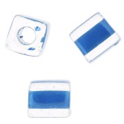 Cubi Miyuki mm. 4 SB4-238 - Crystal Blue Lined x10g|raw }}