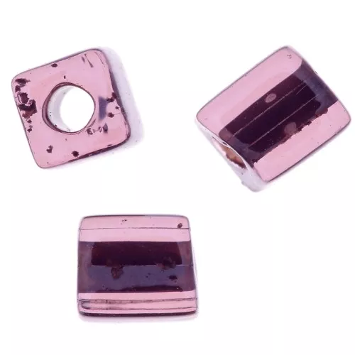 Cubi Miyuki mm. 4 SB4-2647 - Cocoa Lined Amethyst x10g