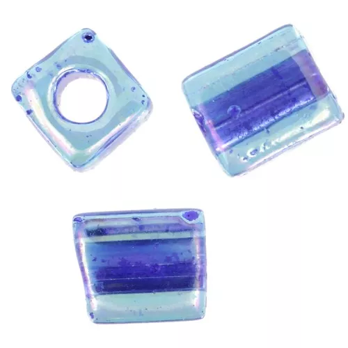 Cubi Miyuki mm. 4 SB4-353 - Cobalt Lined Sapphire AB x10g