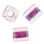 Cubi Miyuki mm. 4 SB4-264 - Crystal AB Raspberry Lined x10g