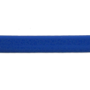 Laccetto cuoio rigenerato doppio lato mm. 3 Blu xm.1