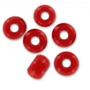 Perle di Preciosa 3,7 mm - Rosso opaco x20g