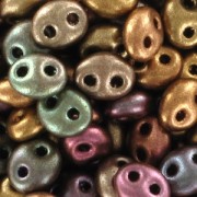 Twin beads mm. 2.5x5 Metallic Iris Satin x20g|raw }}