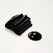 Pasta Cernit Pearl - Nero 56gr (n°100)