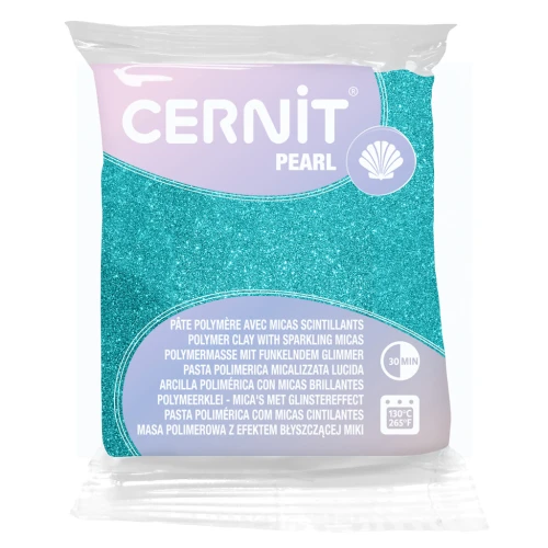 Pasta Cernit Pearl - Verde 56gr (n°600)