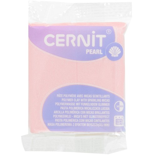 Pasta Cernit Pearl - Rosa 56gr (n°475)