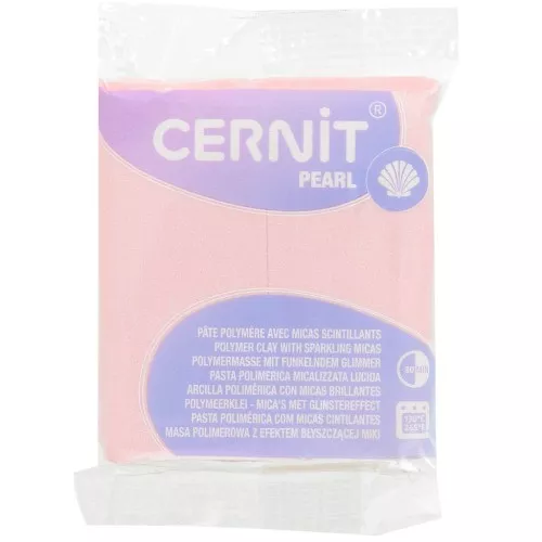 Pasta Cernit Pearl - Rosa 56gr (n°475)