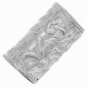 Perlina a tubo dritto 9x5 mm - Argento 925 x1|raw }}